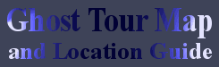 Appalachian GhostWalks Tennessee and Virginia Ghost Tour Location Guide and Map