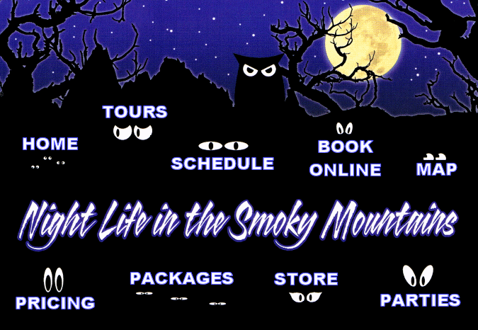 Smokies Night Life Menu